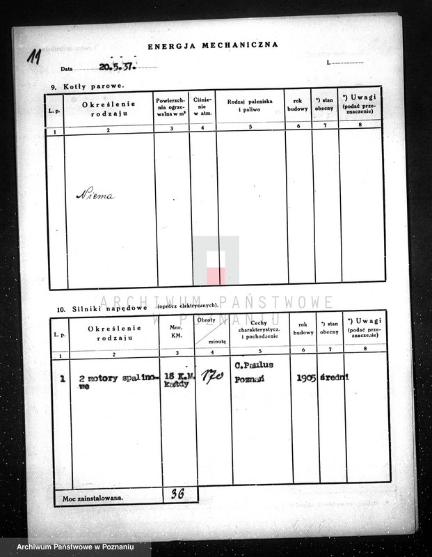 Obraz 16 z jednostki "Kwestionariusz Wodociągi Miejskie w Kościanie"