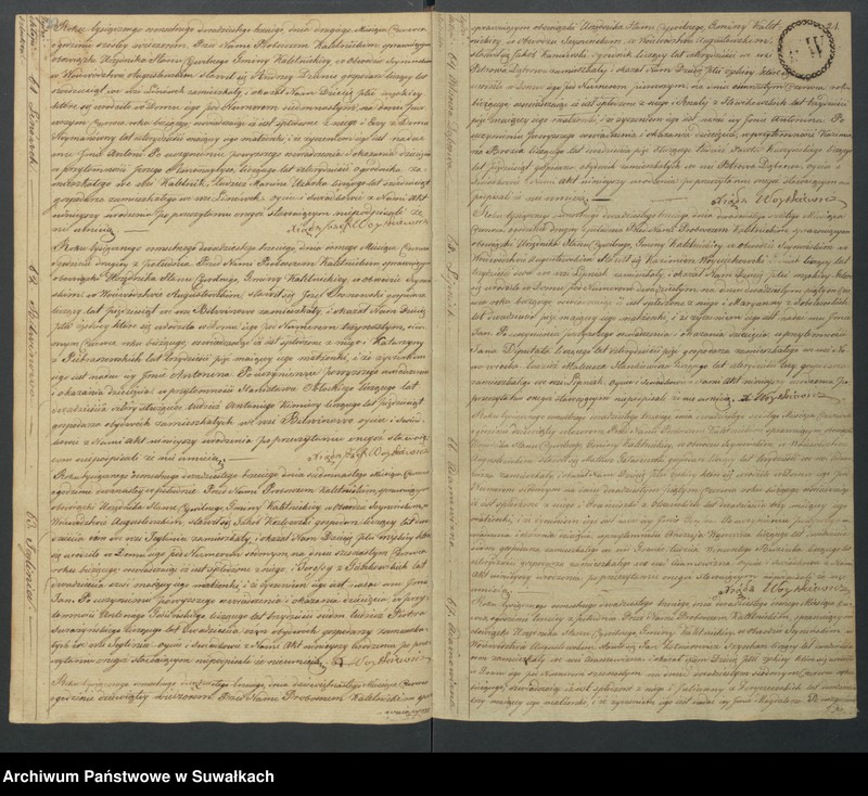 Obraz 13 z jednostki "Akta Urodzenia Stanu Cywilnego Gminy Kaletnickiey, od 1-go dnia Stycznia do ostatniego dnia Grudnia Roku 1823"