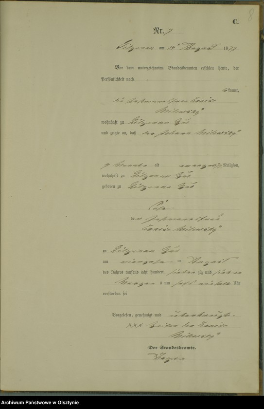 image.from.unit.number "Sterbe-Haupt-Register Nr 1 - 11"