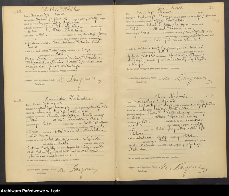 Obraz 8 z jednostki "Akta zgonów"