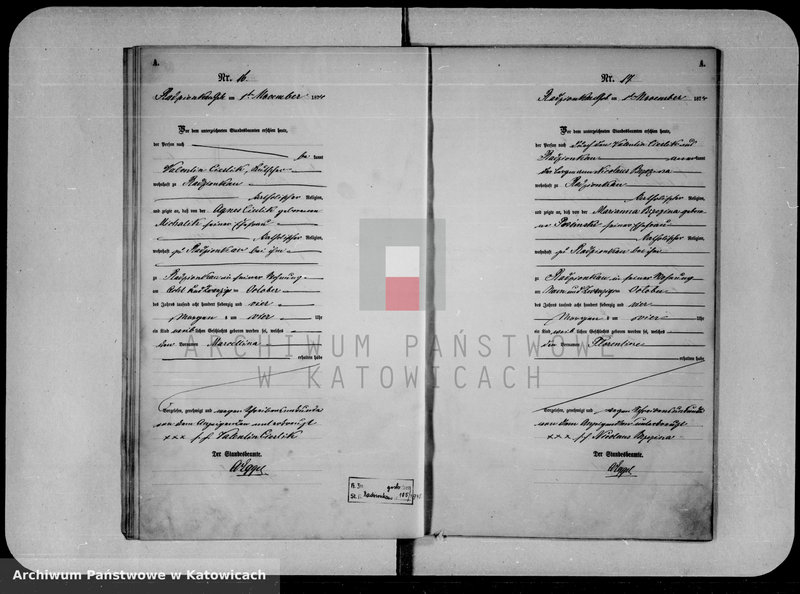 image.from.unit.number "Księga urodzeń za rok 1874 [nr 1-45]"