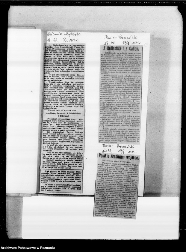 Obraz 17 z jednostki "Wiadomości wojenne z frontu walk [wycinki prasowe]"