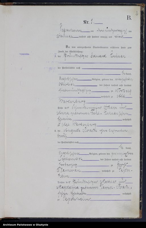 image.from.unit.number "Heiraths-Haupt-Register Nr 1 - 15"