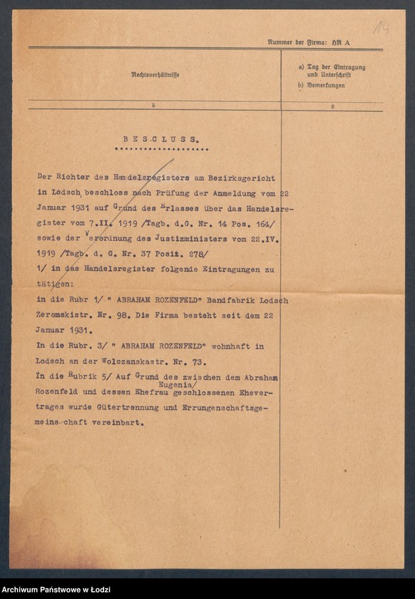 Obraz 16 z jednostki "Władysław Balcerek – sklep rzeźniczy"