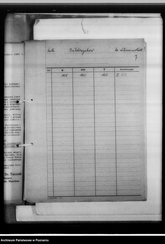 image.from.unit.number "[Wykaz ksiąg kościelnych wyznań: katolickiego, ewangelickiego i mojżeszowego w powiecie łódzkim]"