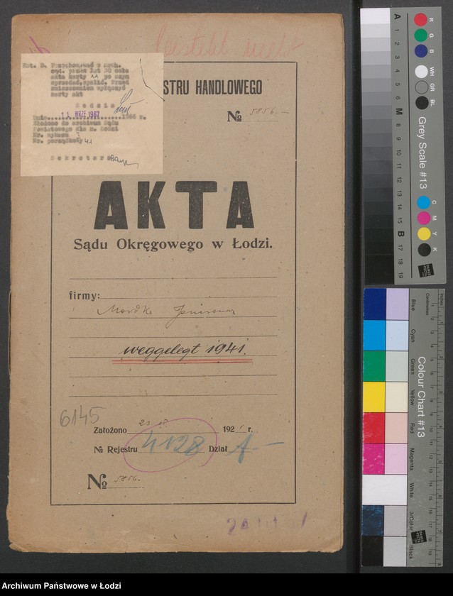 Obraz 2 z jednostki "Mordka Jonasewicz- sprzedaż skóry"