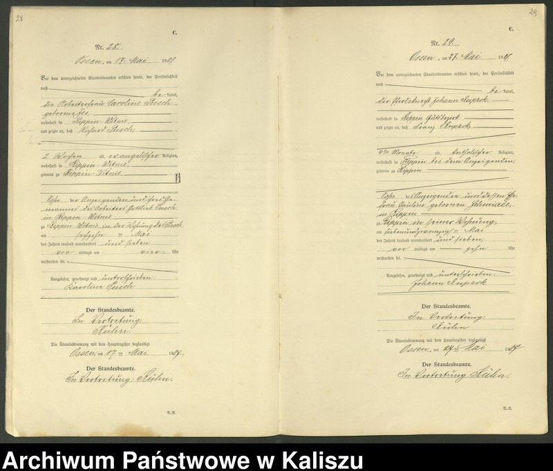 Obraz 17 z jednostki "[Księga zgonów]"