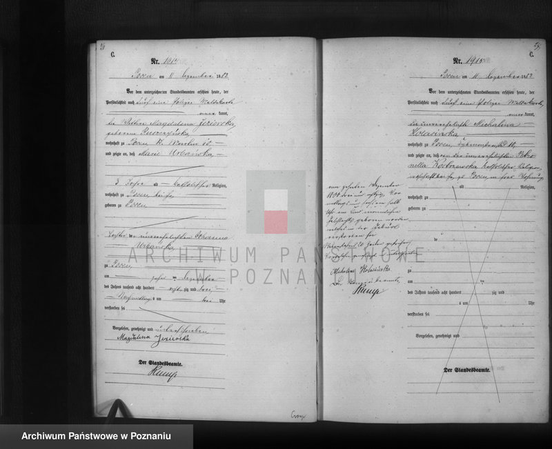 Obraz 15 z jednostki "Księga zgonów t. V"