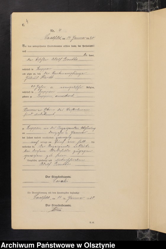 image.from.unit.number "Sterbe-Neben-Register Nr 1 - 29"