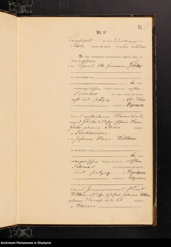 image.from.unit.number "Heiraths-Haupt-Register Nr 1 - 26"