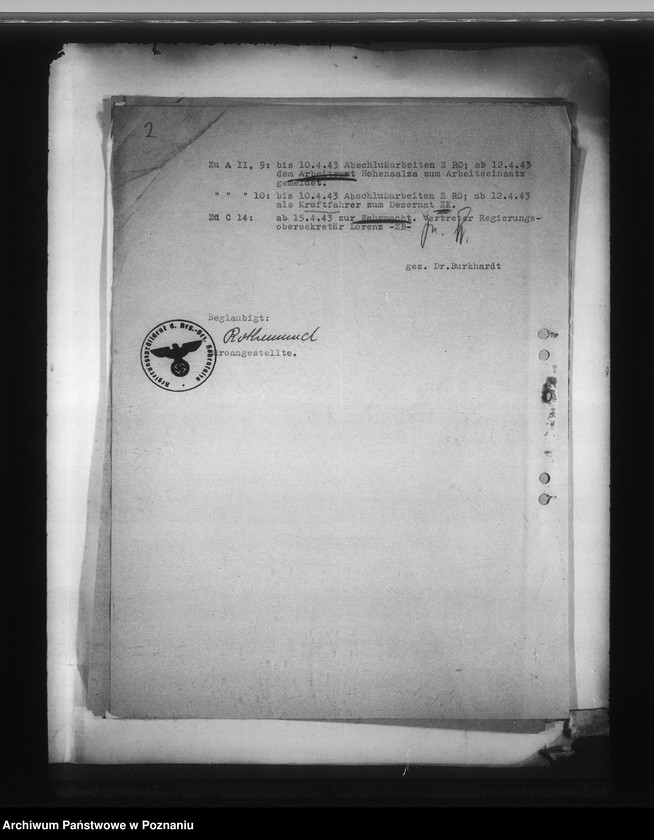 Obraz 6 z jednostki "Zlikwidowanie komórek organizacyjnych rejencji zajmujących się planowaniem"