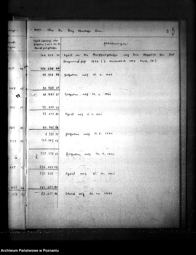 Obraz 7 z jednostki "Abrechnungsbuch mit der Regierungoberkasse Posen"