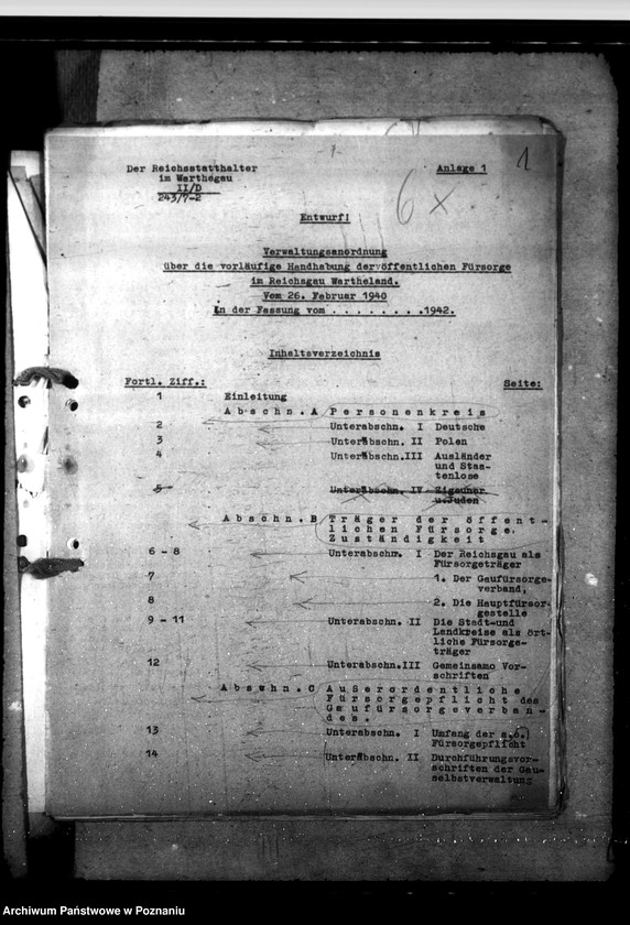 Obraz 5 z jednostki "Vorläufige Handhabung der öffentlichen Fürsorge"