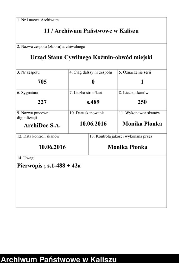 Obraz 1 z jednostki "[Księga urodzeń]"