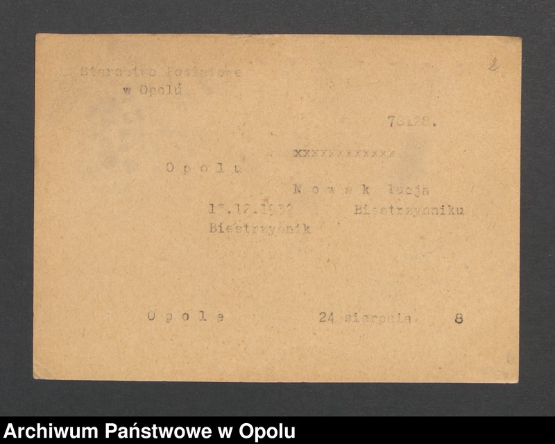 Obraz 4 z jednostki "Kostau, Kreis Kreuzburg"