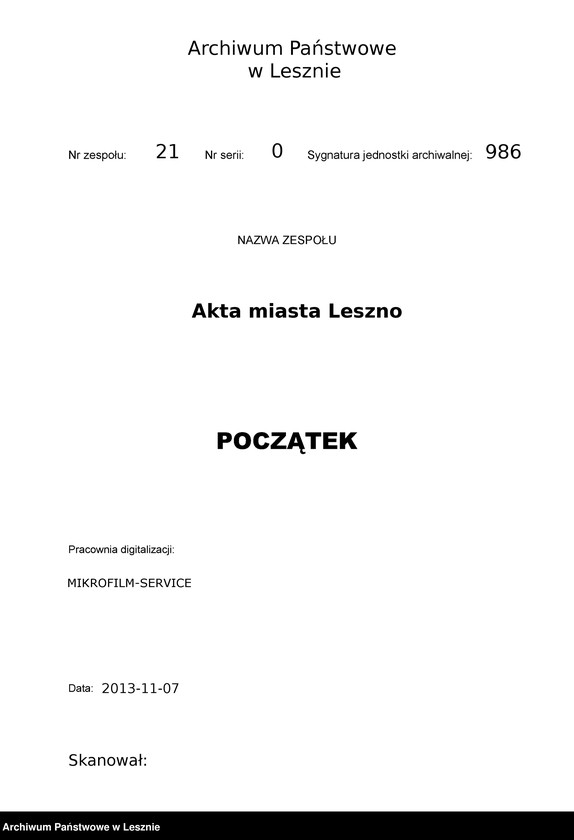 image.from.unit.number "[Akta in Sachen der Stadt und Kommunität contra das fürstliche Dominium wegen derer vorgeschossenen Kapitalien]"