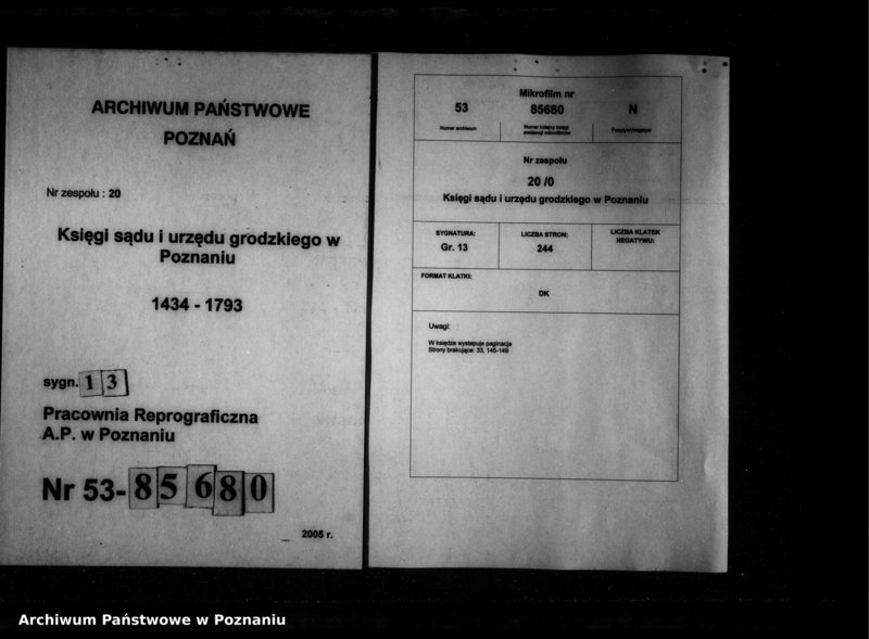 Obraz 1 z jednostki "Resignationes [inducta]"