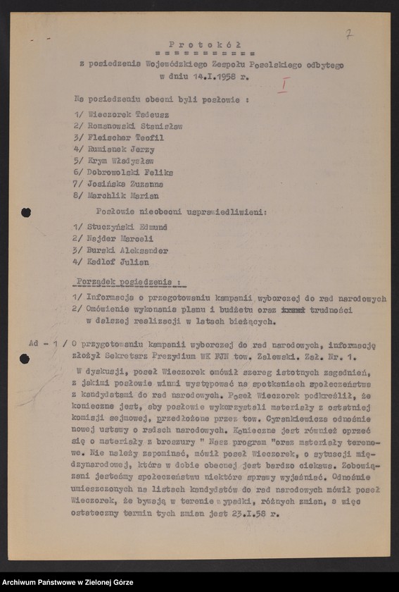image.from.unit.number "Protokoły z posiedzeń Wojewódzkiego Zespołu Poselskiego"