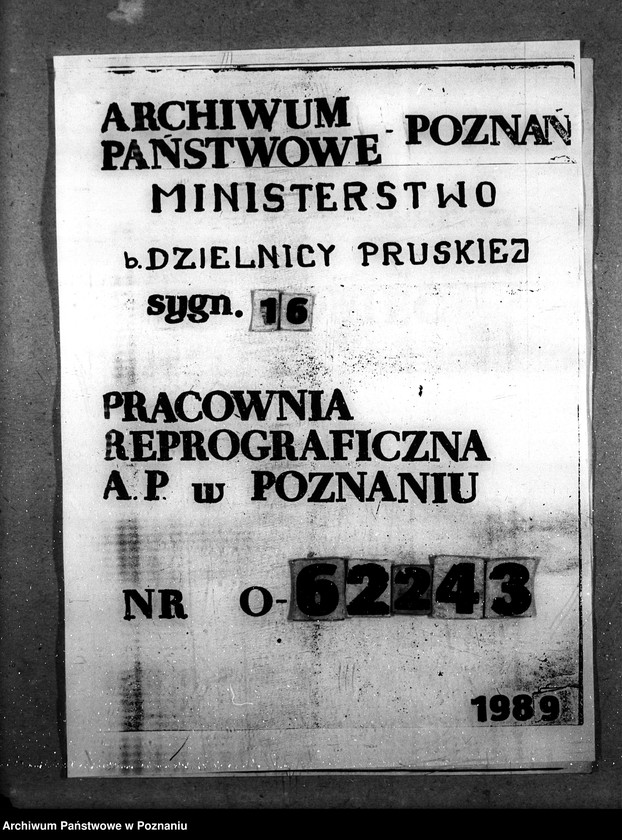 Obraz 1 z jednostki "Sprawy Personalne - likwidacje Rada Rolnicza [podróży i diet] [protokoły posiedzeń]"