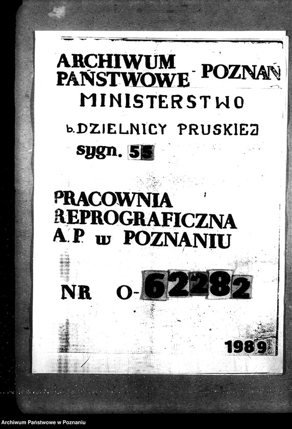 Obraz 1 z jednostki "Sprawy szczegółowo-administracyjne Układ polsko - gdański"