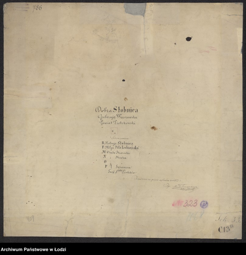 Obraz 2 z jednostki "Pierworys Urządzenia Dóbr Rządowych Stobnica ..."