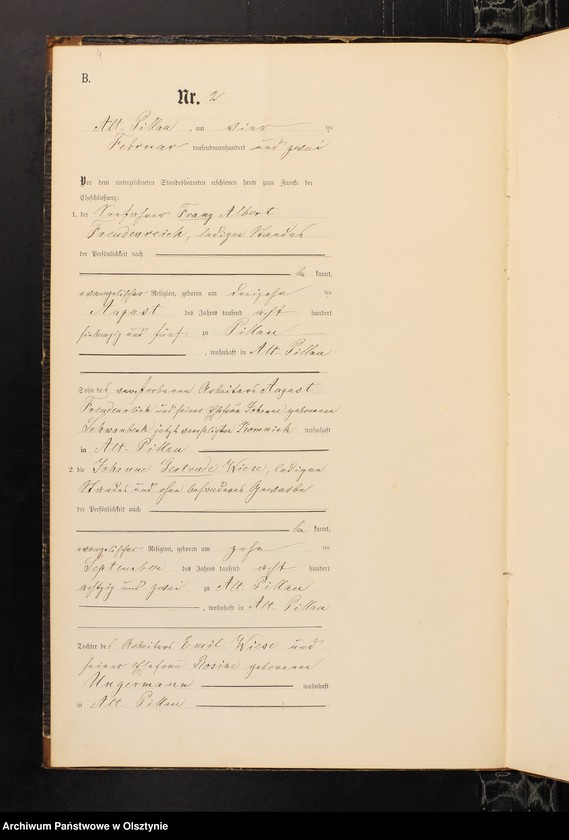 image.from.unit.number "Heiraths-Haupt-Register Nr 1 - 41"