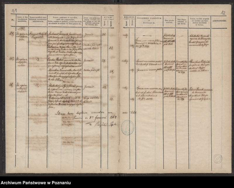 Obraz 8 z jednostki "Księga małżeństw"