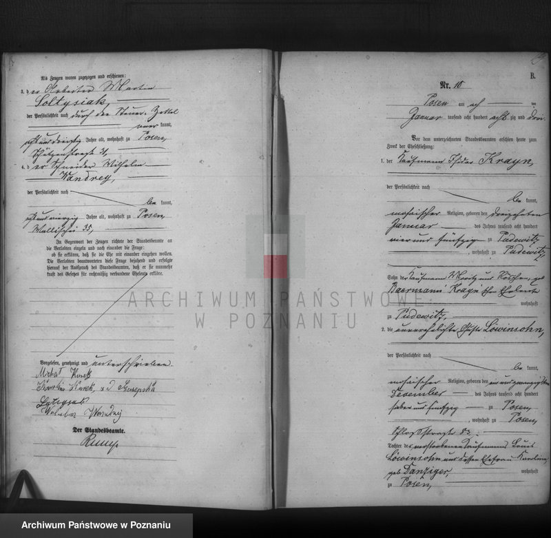 Obraz 11 z jednostki "Księga małżeństw t. I"