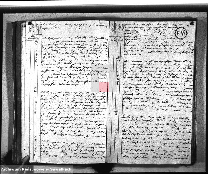 image.from.unit.number "Akta urzędnika stanu cywilnego parafij sereyskiey urodzonych od 1-go stycznia 1816 aż do ostatniego grudnia"