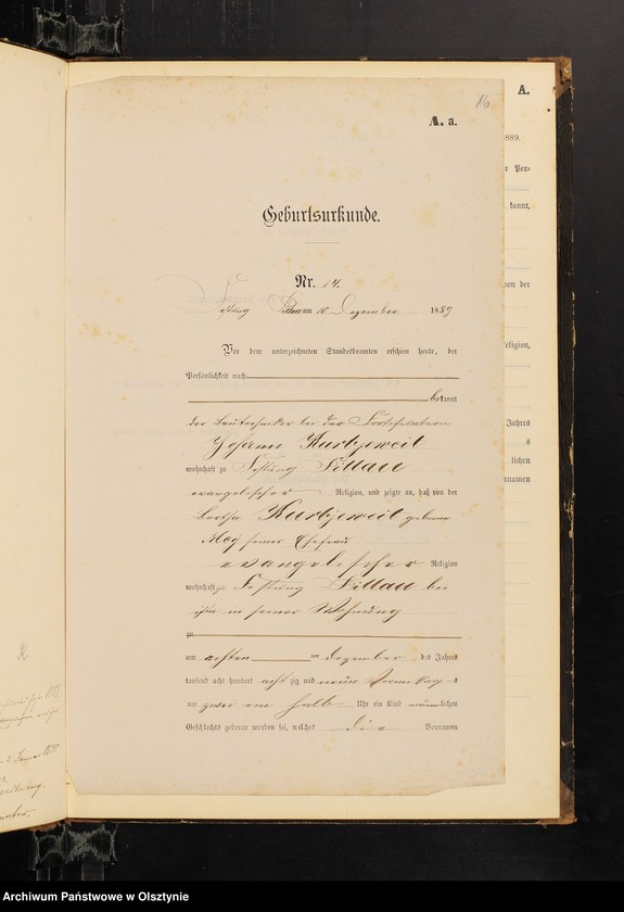 image.from.unit.number "Geburts-Haupt-Register Nr 1 - 14"