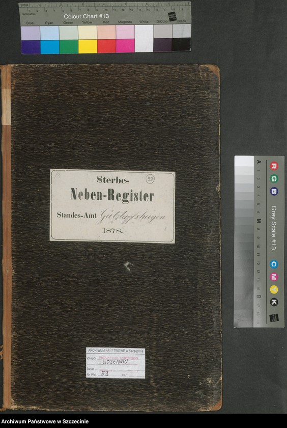 Obraz 2 z jednostki "Sterbe-Register (Neben-Register)"