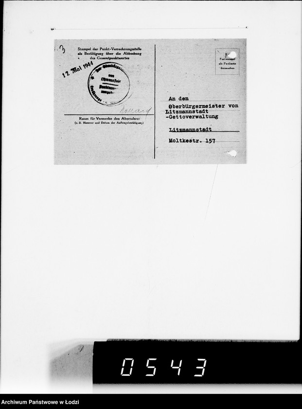 Obraz 7 z jednostki "Firma Eugen Althausen Litzmannstadt VIII [Zamówienia, rachunki, listy przesyłkowe]"