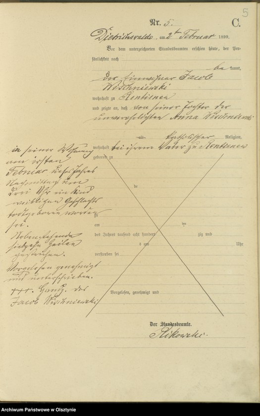 image.from.unit.number "Sterbe-Haupt-Register Nr 1 - 61"