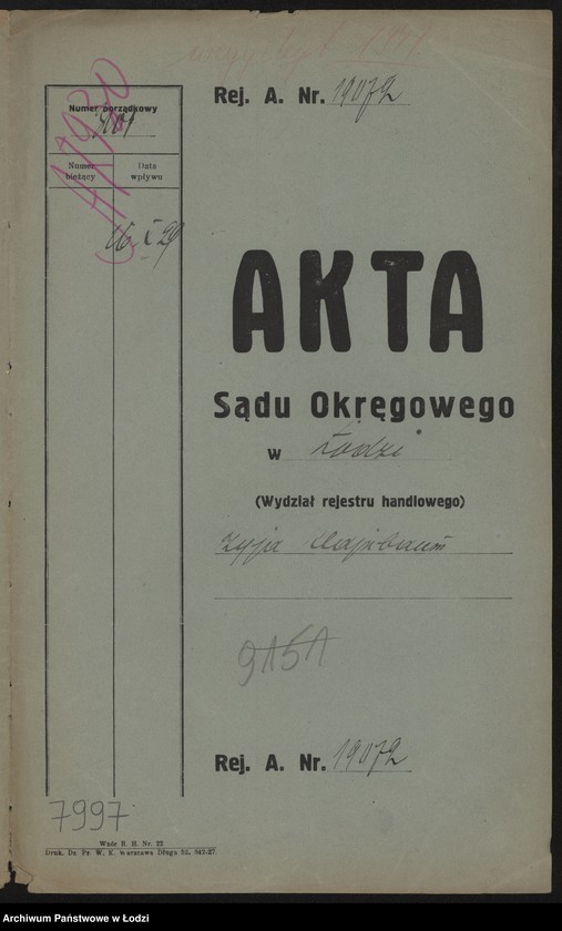 Obraz 2 z jednostki "Szyja Klajnbaum - drobna sprzedaż mięsa"