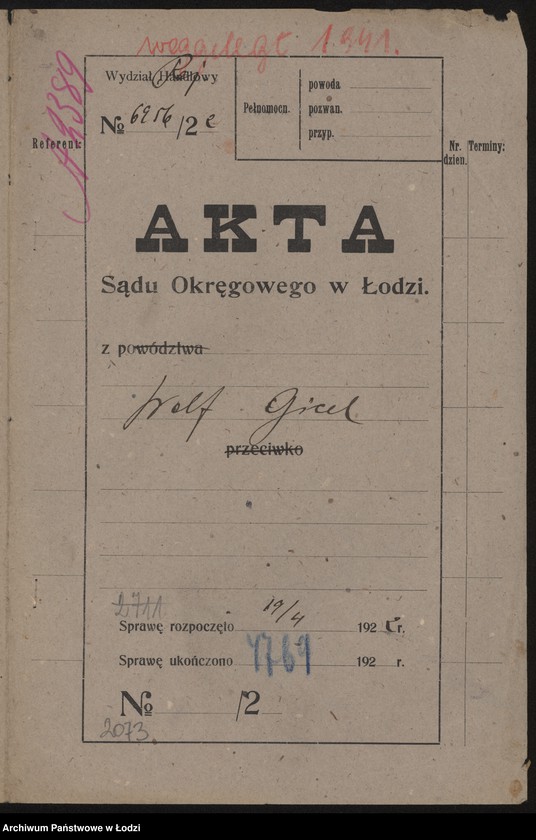 Obraz 2 z jednostki "Wolf Gicel- sprzedaż różnych odpadków"