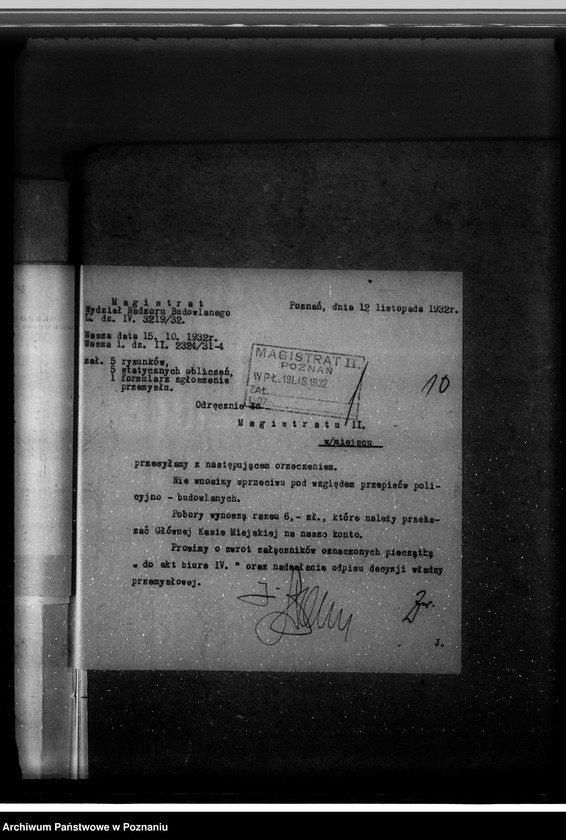 Obraz 14 z jednostki "Zatwierdzenie zakładu przemysłowego /wytwórni musztardy/ "Stenomy" w Poznaniu"