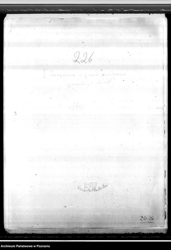 Obraz 4 z jednostki "Zarządzenia w sprawie zwalczania zaraźliwych chorób"