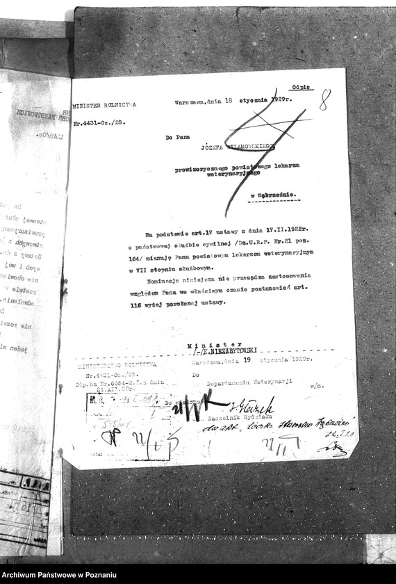 Obraz 12 z jednostki "Pow. lekarz Weterynaryjny Wąbrzeźno"