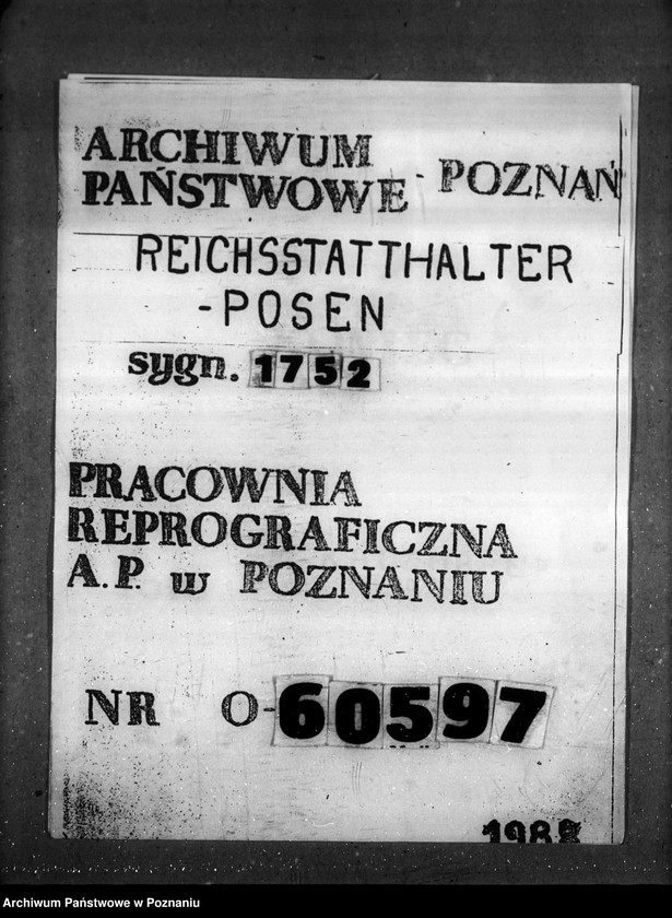 Obraz 1 z jednostki "Erwerb der beschlagnahmten Grundstücke und Gebäude"