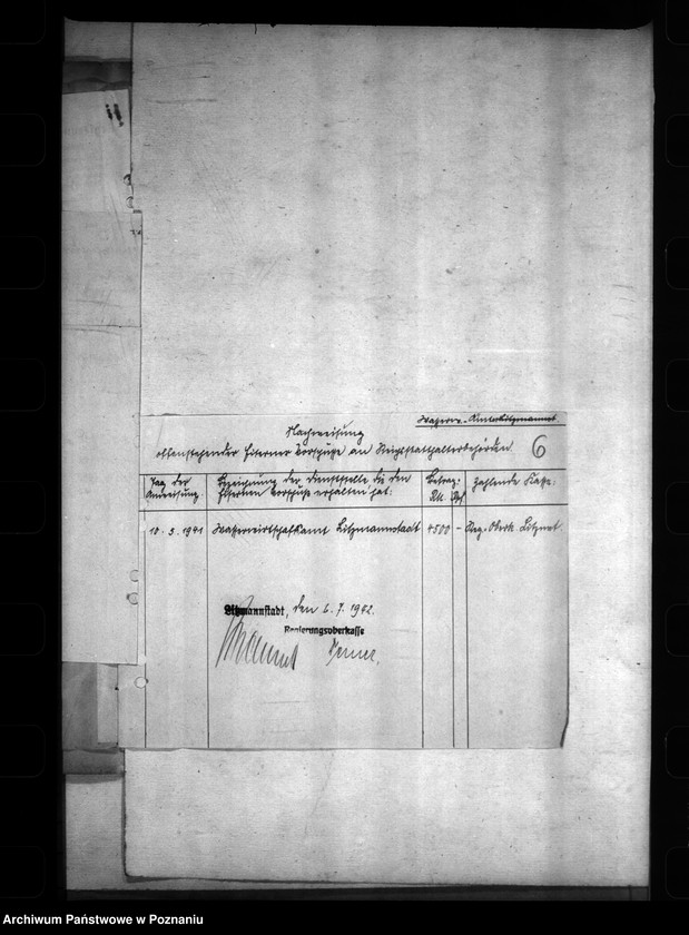 Obraz 10 z jednostki "Handkassenvorschüsse"