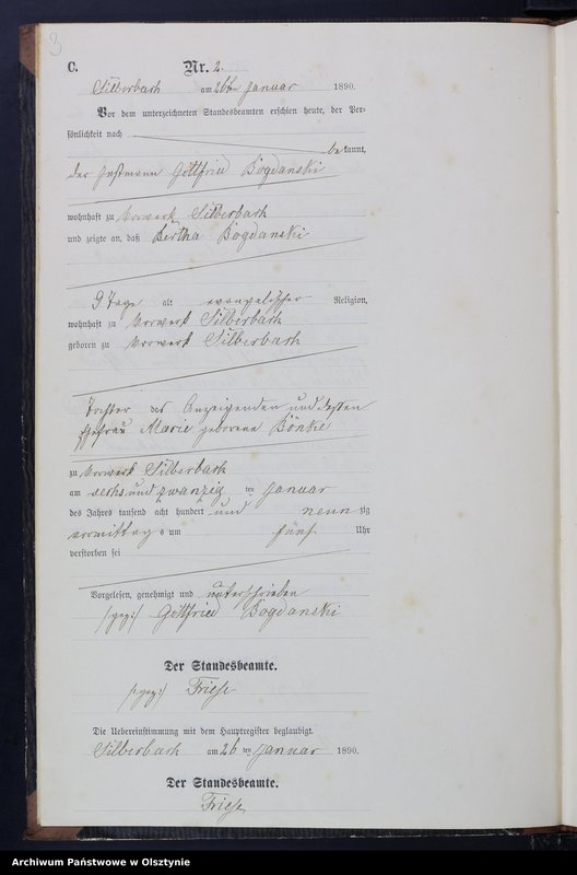 image.from.unit.number "Sterbe-Neben-Register Nr 1 - 46"