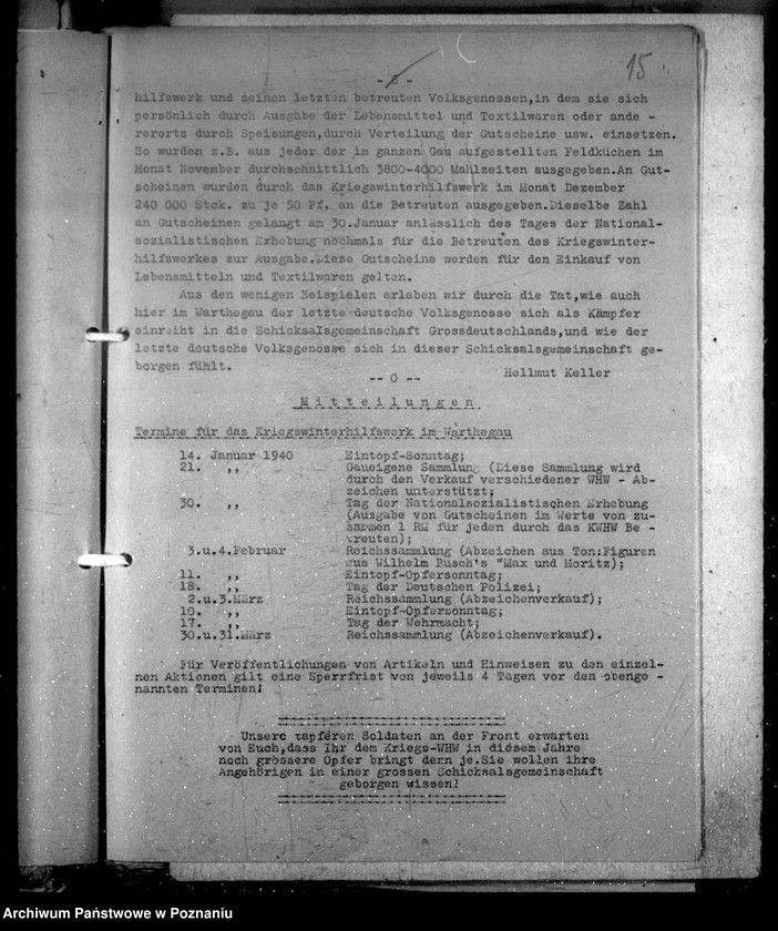 Obraz 20 z jednostki "Gausonderdienst - Die innere Front"