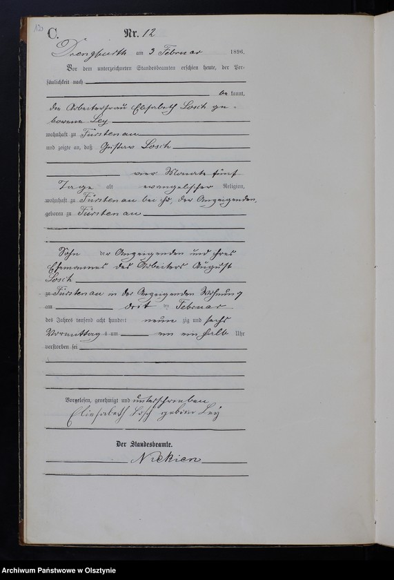 image.from.unit.number "Sterbe-Haupt-Register Nr 1 - 86"