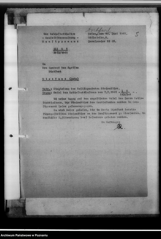 image.from.unit.number "[Spisy przejętych ksiąg kościelnych katolickich i ewangelickich z powiatu żnińskiego]"