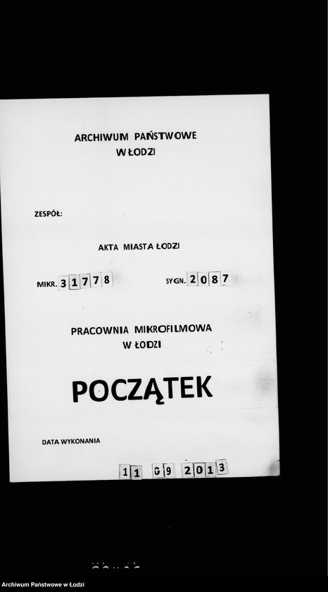 Obraz 1 z jednostki "O kvartirnom dovol´stviu okolotočnych i policejskich nadziratelej lodzinskoj gorodskoj policji"