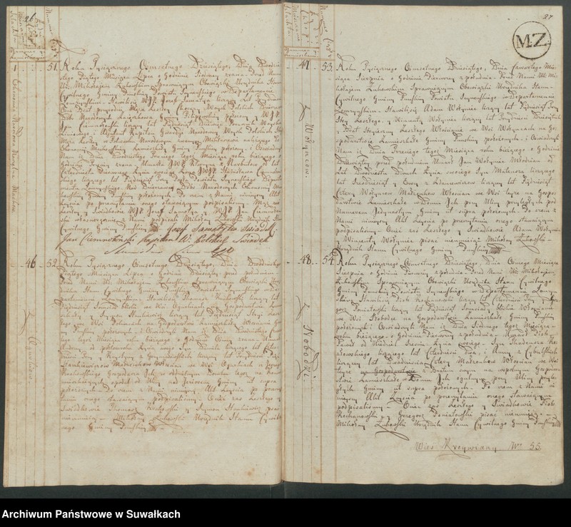 image.from.unit.number "Akta zeszłych gminy puńskiey od 1-go maja 1810"