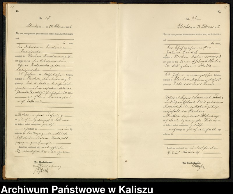 Obraz 14 z jednostki "[Księga zgonów]"