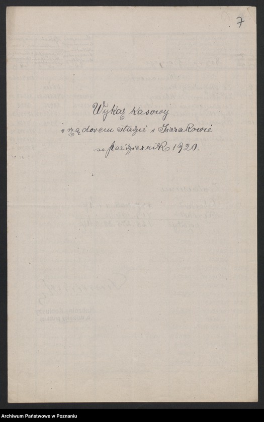Obraz 8 z jednostki "[Stadniny Koni] - sprawy finansowe, wykazy dochodów i wydatków"