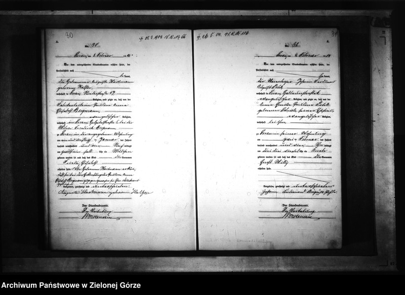Obraz 20 z jednostki "[Księga akt urodzenia rok 1904-Żary miasto]"
