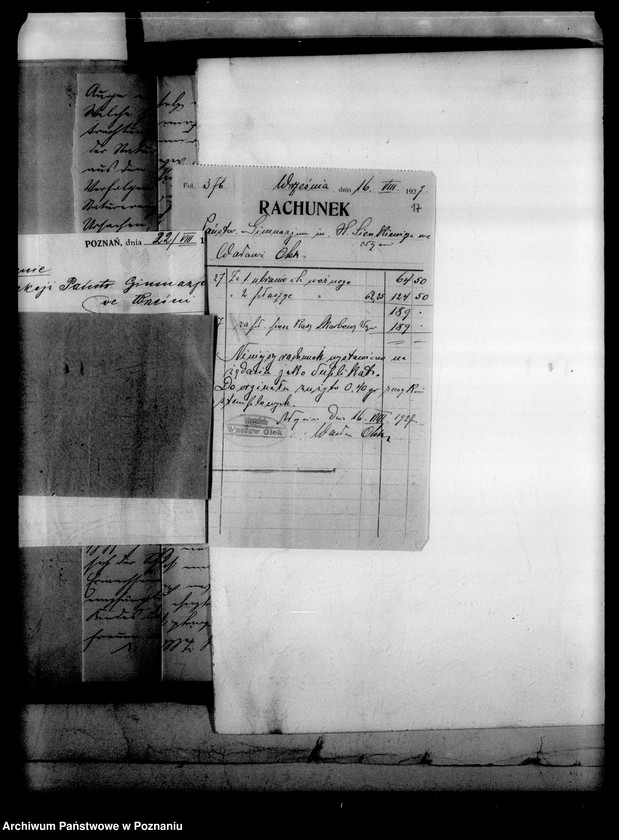 Obraz 20 z jednostki "Państwowe Gimnazjum Klasyczne im. H. Sienkiewicza we Wrześni - sprawy finansowe"